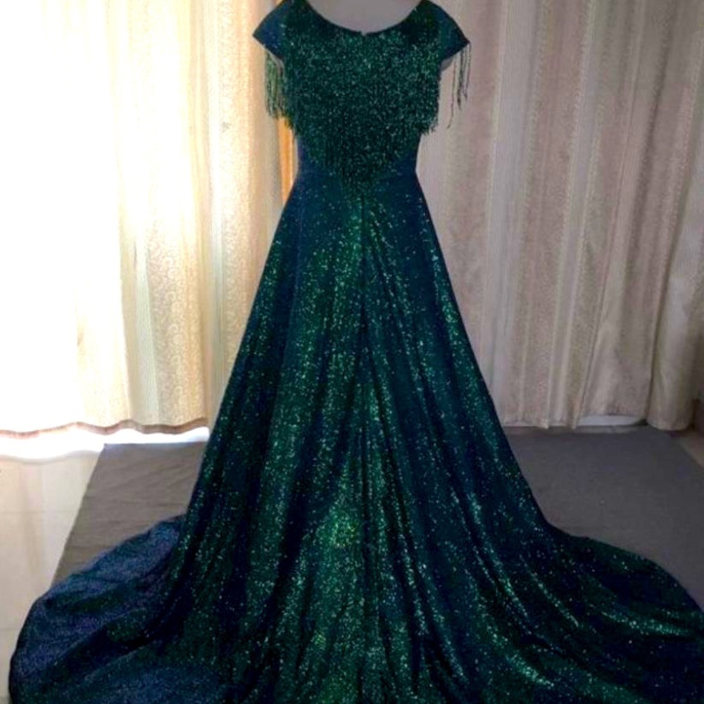 V neck special occasion dresses